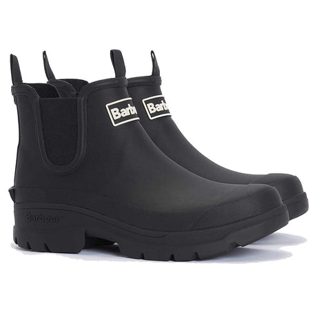 Barbour Nimbus Chelsea Boot Style Wellingtons - Womens - Black