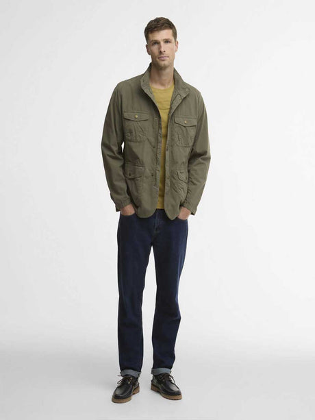 BARBOUR Ogston Casual Jacket - Mens - Dusty Olive