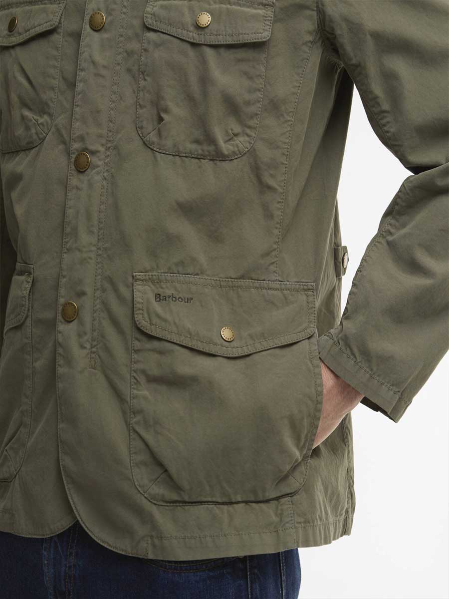 BARBOUR Ogston Casual Jacket - Mens - Dusty Olive