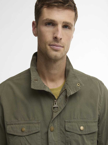 BARBOUR Ogston Casual Jacket - Mens - Dusty Olive