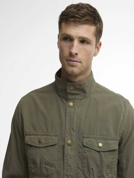 BARBOUR Ogston Casual Jacket - Mens - Dusty Olive