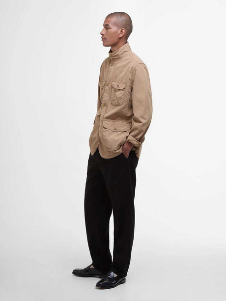 BARBOUR Ogston Casual Jacket - Mens - Stone