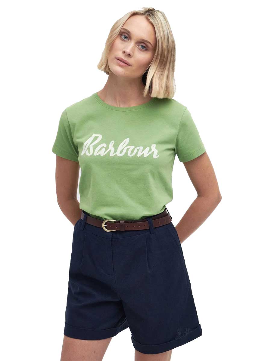 BARBOUR Otterburn T-Shirt - Women's - Nephrite Green