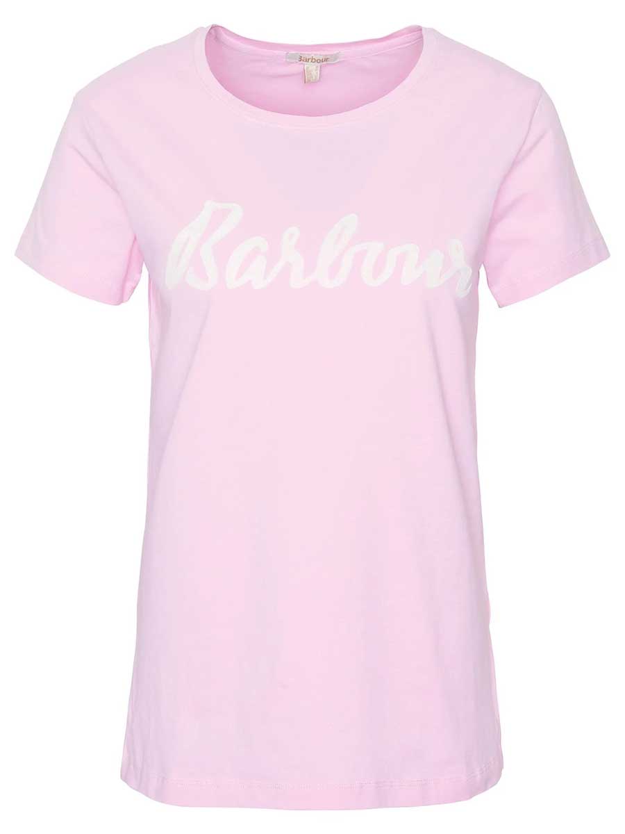 BARBOUR Otterburn T-Shirt - Women's - Mallow Pink