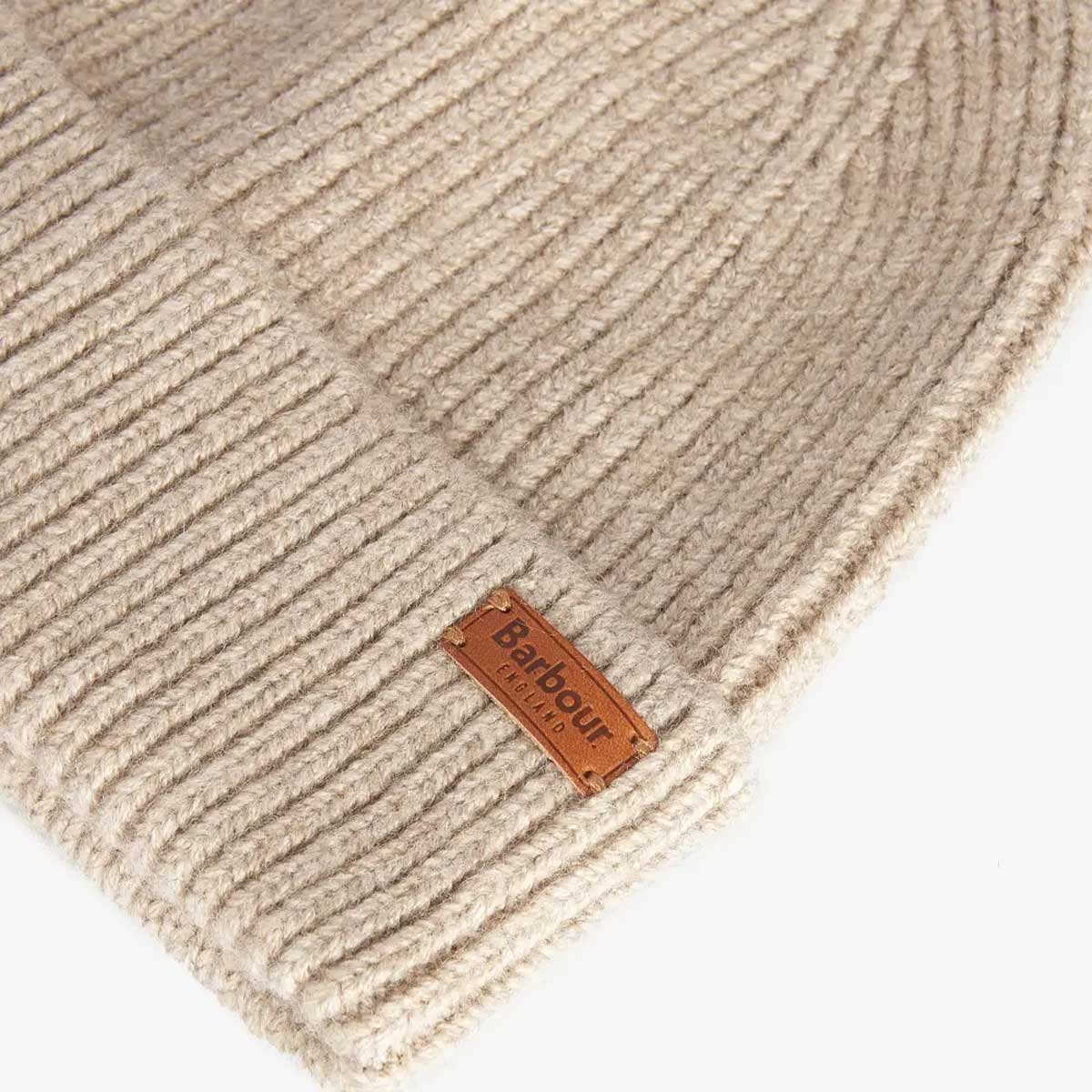 BARBOUR Pendle Beanie Hat - Women's - Light Trench