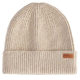BARBOUR Pendle Beanie Hat - Women's - Light Trench