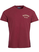 Load image into Gallery viewer, BARBOUR Preppy T-Shirt - Men&#39;s - Ruby
