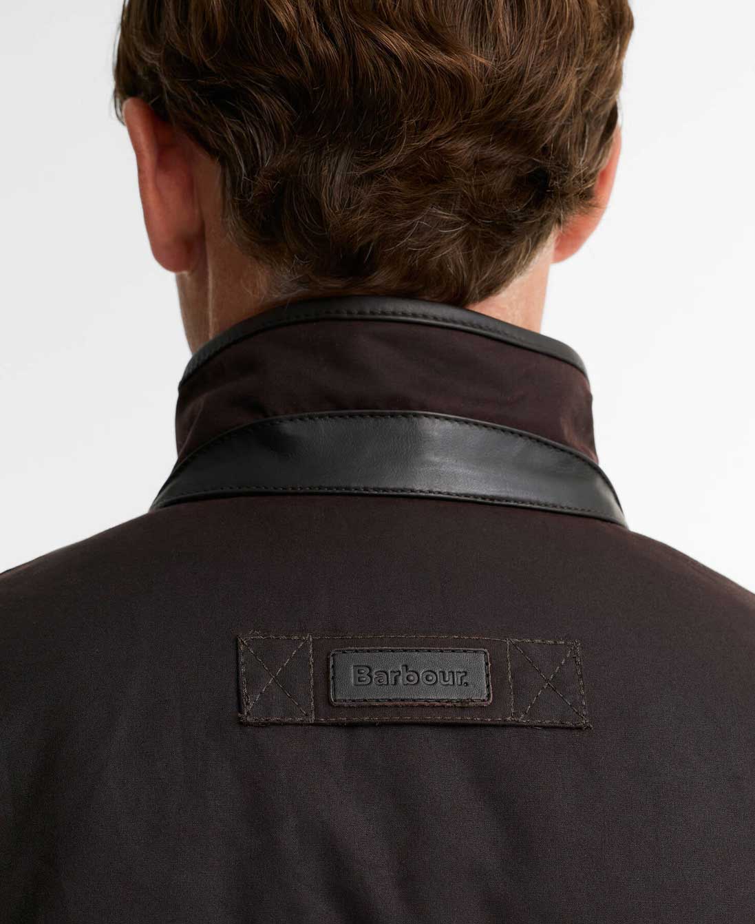 BARBOUR Prestbury Wax Jacket - Mens - Rustic