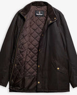 BARBOUR Prestbury Wax Jacket - Mens - Rustic