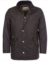 BARBOUR Prestbury Wax Jacket - Mens - Rustic