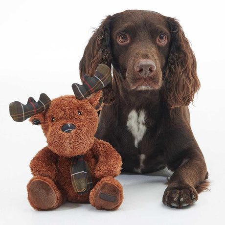 BARBOUR Reindeer Dog Toy