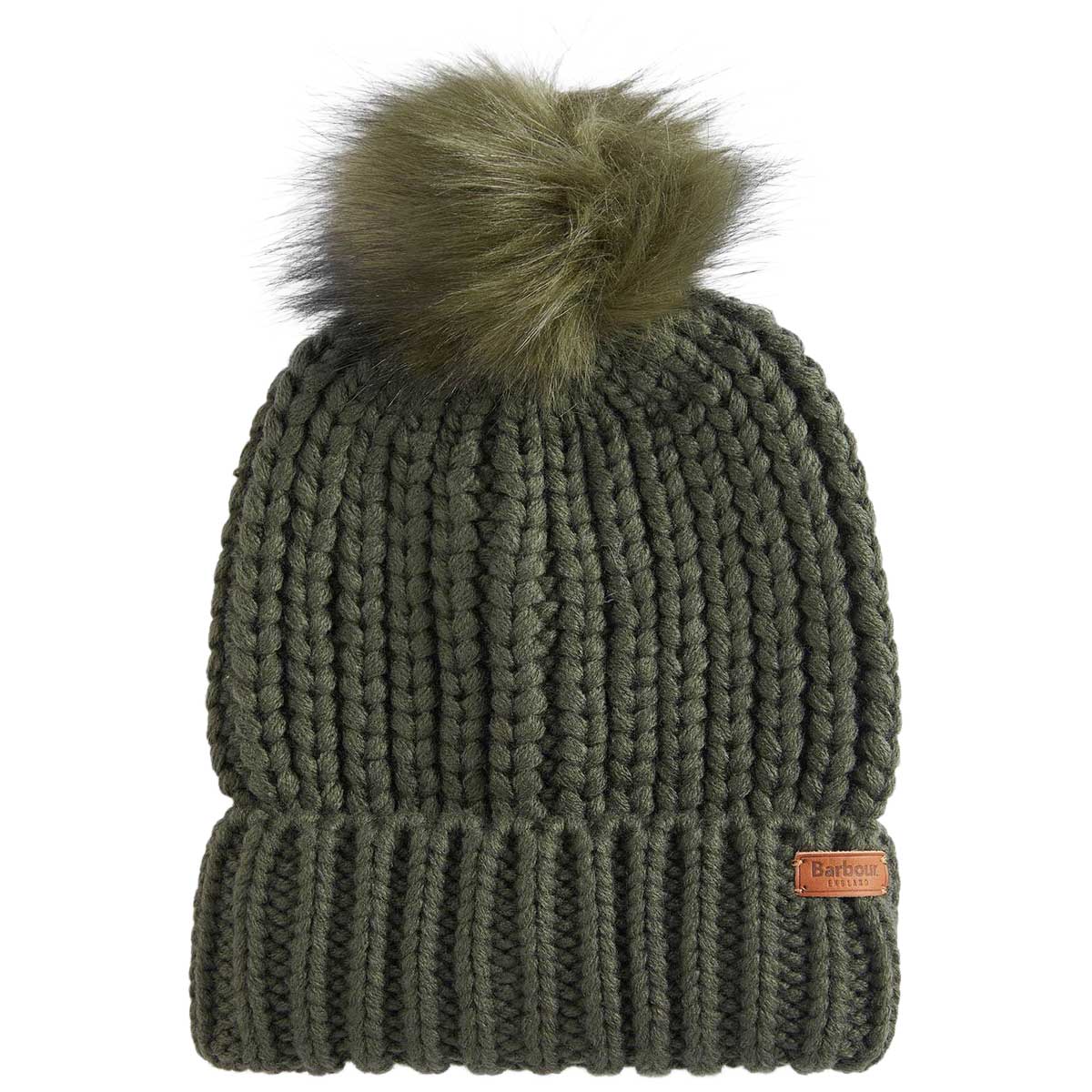 BARBOUR Saltburn Beanie Hat - Olive