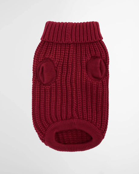 BARBOUR Saltburn Dog Jumper - Biking Red