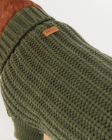 BARBOUR Saltburn Dog Jumper - Olive