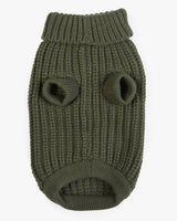 BARBOUR Saltburn Dog Jumper - Olive