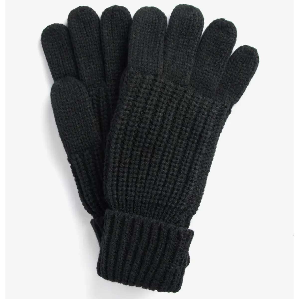 BARBOUR Saltburn Knitted Gloves - Women's - Black
