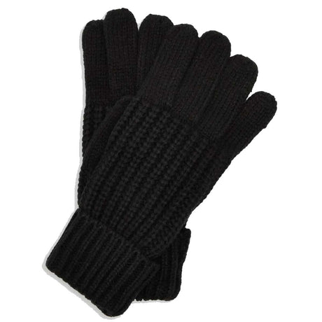 BARBOUR Saltburn Knitted Gloves - Women's - Black