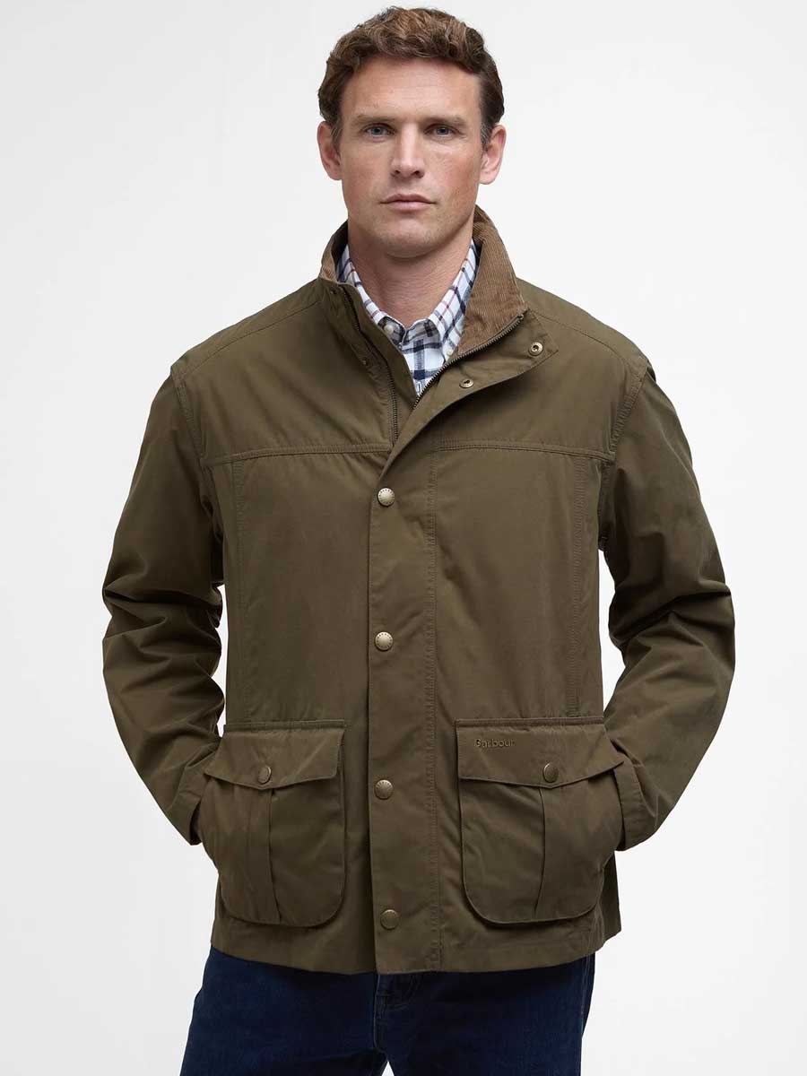 BARBOUR Sander Casual Jacket - Mens - Dark Sand