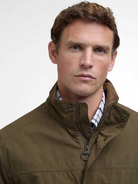 BARBOUR Sander Casual Jacket - Mens - Dark Sand