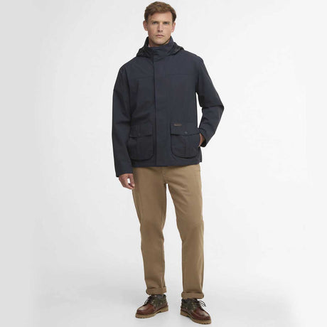 BARBOUR Sander Waterproof Jacket - Men's - Navy