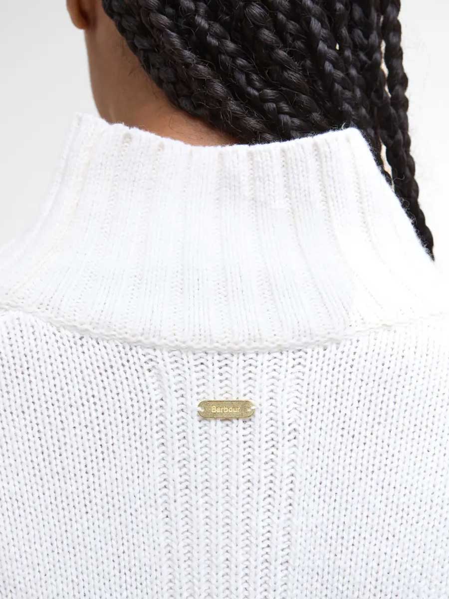 BARBOUR Serena High-Neck Jumper - Women's - Cloud