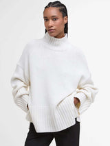 BARBOUR Serena High-Neck Jumper - Women's - Cloud