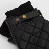 BARBOUR Singsby Quilted Waterproof Gloves - Black