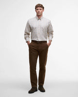 BARBOUR Sporting Regular Long-Sleeved Shirt - Mens - Copper