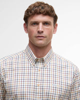 BARBOUR Sporting Regular Long-Sleeved Shirt - Mens - Copper