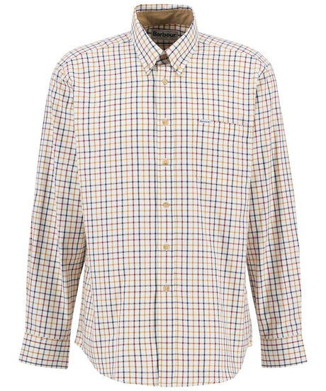 BARBOUR Sporting Regular Long-Sleeved Shirt - Mens - Copper