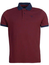 Load image into Gallery viewer, 20% OFF BARBOUR Sports Polo Mix Shirt - Men&#39;s - Dark Red
