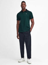 Load image into Gallery viewer, BARBOUR Sports Polo Mix Shirt - Men&#39;s - Evergreen
