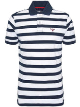 Load image into Gallery viewer, BARBOUR Striped Sports Polo Shirt - Men&#39;s - Classic Navy
