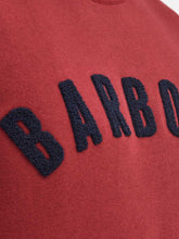 Load image into Gallery viewer, BARBOUR Sweater - Mens Prep Logo Crew Neck - Highland Red
