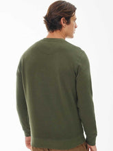 Load image into Gallery viewer, 20% OFF BARBOUR Sweater - Mens Prep Logo Crew Neck - Olive Green
