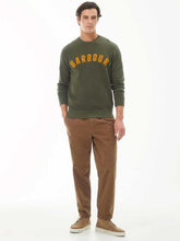 Load image into Gallery viewer, 20% OFF BARBOUR Sweater - Mens Prep Logo Crew Neck - Olive Green
