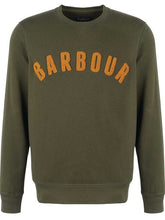 Load image into Gallery viewer, 20% OFF BARBOUR Sweater - Mens Prep Logo Crew Neck - Olive Green
