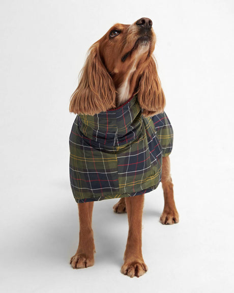 BARBOUR Tartan Dog Drying Robe