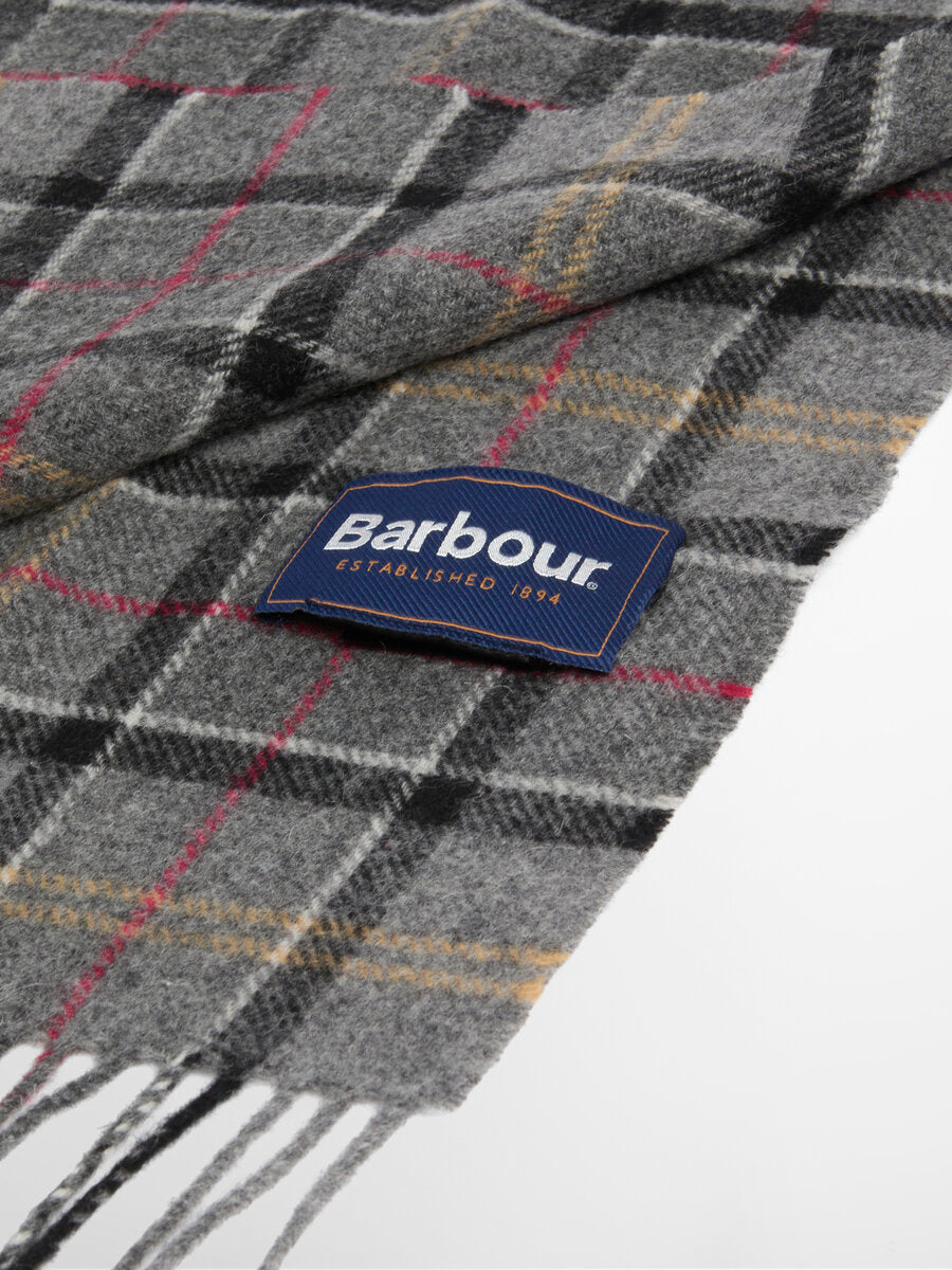 BARBOUR Tartan Lambswool Scarf - Modern Tartan