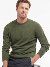 Load image into Gallery viewer, BARBOUR Tisbury Lambswool Crew Neck Pullover - Mens - Forest
