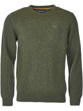 Load image into Gallery viewer, BARBOUR Tisbury Lambswool Crew Neck Pullover - Mens - Forest
