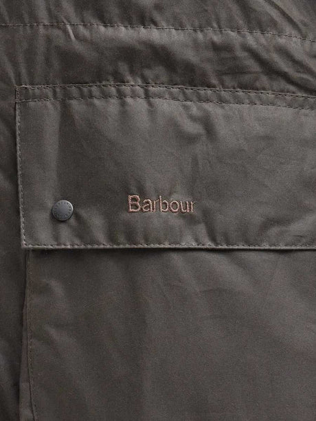 BARBOUR Classic Durham Wax Jacket - Mens  - Olive