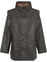 BARBOUR Classic Durham Wax Jacket - Mens  - Olive