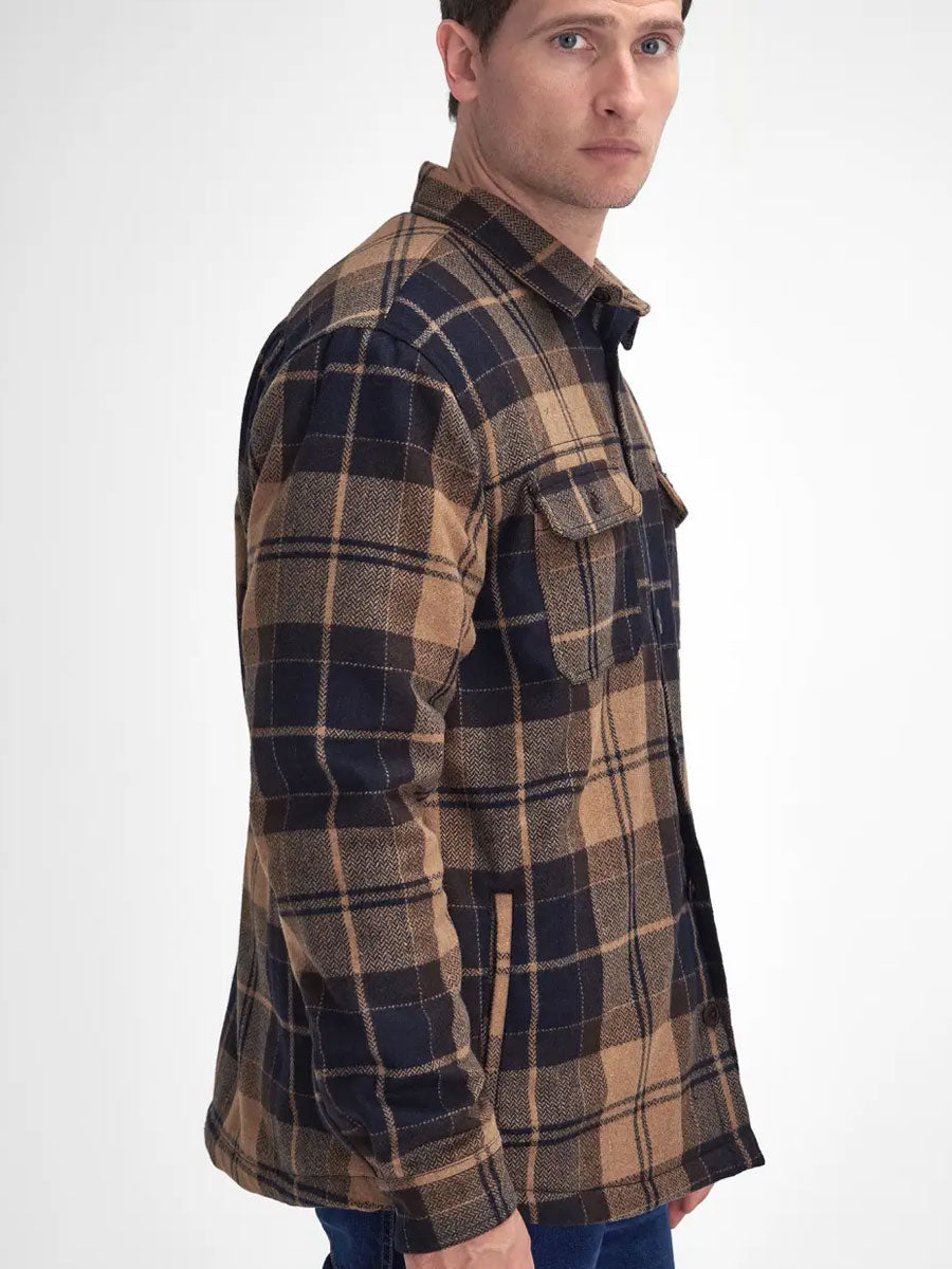 BARBOUR Willberry Check Overshirt - Mens - Autumn Dress Tartan