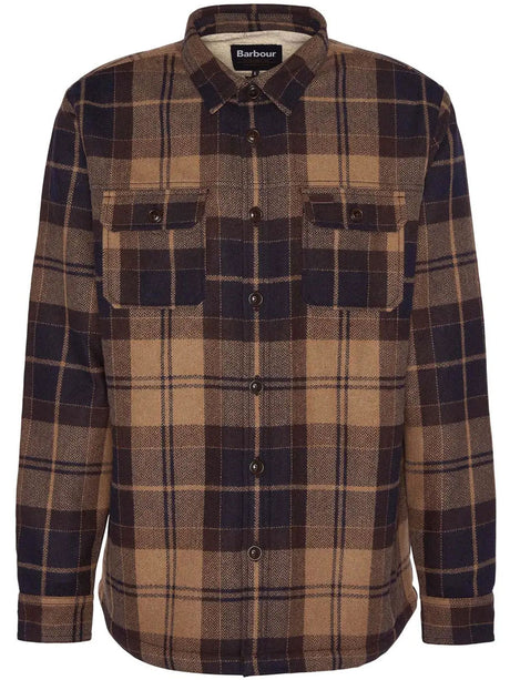 BARBOUR Willberry Check Overshirt - Mens - Autumn Dress Tartan