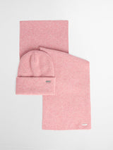 BARBOUR Winona Beanie & Scarf Gift Set - Womens - Pink