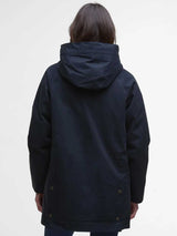 BARBOUR Winter Beadnell Waterproof Jacket - Women's - Deep Navy / Classic Tartan