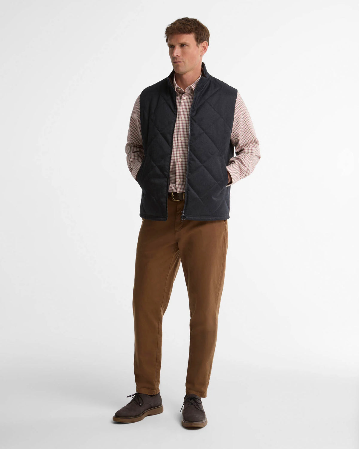 BARBOUR Winter Finn Gilet - Mens - Navy
