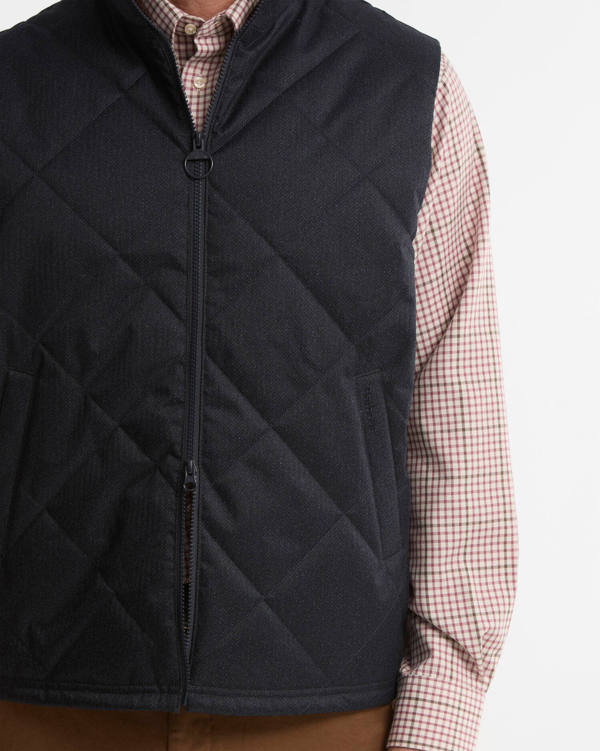 BARBOUR Winter Finn Gilet - Mens - Navy