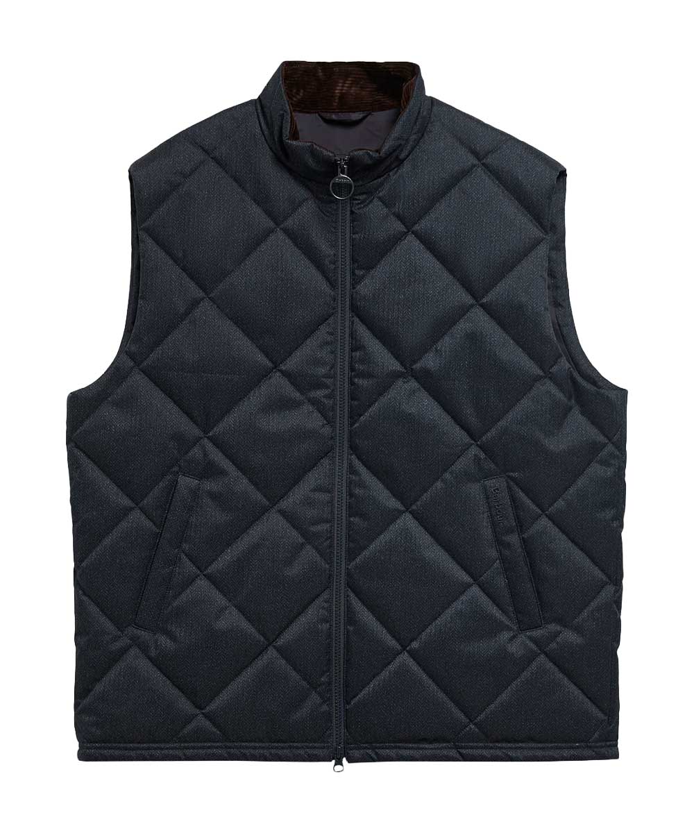 BARBOUR Winter Finn Gilet - Mens - Navy